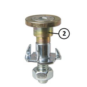 MUSHROOM SCREW, SET OF 20
