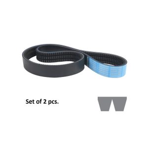 TOOTHED V-BELT (SET OF 2)